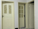 三青水性木器漆家具翻新漆刷门窗衣柜木用改色油漆环保涂料 米白色1KG 实拍图