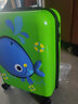银座高颜值儿童行李箱拉杆箱 学生旅行箱A-6732L 20英寸绿色 实拍图