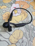 园世骨传导蓝牙耳机游泳耳机8级防水防汗无线不入耳挂耳式运动跑步32G内存MP3适用于苹果华为 X7黑色 实拍图