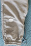 AEMAPE 休闲裤秋冬季华夫格裤子系带束脚哈伦裤YPY K186 黑色 2XL  实拍图