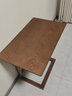 韵存家居 书桌 多功能实木书桌 小户型客厅办公桌 客厅沙发边几 实木书桌【胡桃色】 【进口白蜡木+高度64cm】 实拍图