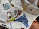 婧麒（JOYNCLEON）婴儿纯棉口水巾围嘴防水宝宝口水围兜 4条装 动物世界 Jyp22005 晒单实拍图