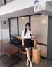 ELLE白色设计感V领衬衫女2025秋装新款宽松通勤职业装轻奢气质上衣 白色 XL 实拍图