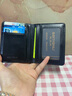 班亚奴（banyanu）钱包男士真皮竖款超薄头层牛皮短款情人节礼物2025新款卡包男皮夹 实拍图