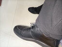 康奈男休闲皮鞋商务休闲鞋圆头舒适牛皮软底皮鞋爸爸鞋 18205074 黑色 44 实拍图