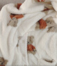 婧麒珊瑚绒月子服秋冬季加绒加厚孕妇装产后哺乳睡衣套装 【温暖舒适】白色珊瑚绒25957 M（建议95_120斤） 实拍图