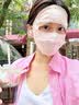 夏秦100%真丝防晒面罩全脸口罩桑蚕丝透气脸基尼防紫外线口罩女春夏 【镜空粉】真丝22姆米防晒面罩 凉感亲肤 实拍图