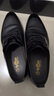 金利来（Goldlion）男鞋商务正装鞋休闲鞋简约西装鞋舒适男士皮鞋567810183ABB黑色40 实拍图