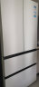 海尔（Haier）460L零距离自由嵌入多门四开门法式电冰箱家用白色一级能效超薄嵌入式底部散热BCD-460WGHFD4DW9U1 晒单实拍图