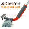 伊司达（EAST） 擦玻璃神器可伸缩杆双面擦窗器清洁玻璃刮水器刮擦窗户工具 弹性擦窗器+2块替换布+2根刮条 实拍图