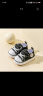 布拉米勒（BradMiller）婴儿帆布鞋0一1-2岁春季宝宝鞋子男童幼儿软底透气春秋女宝学步鞋 黑色 单层  内长13cm 晒单实拍图