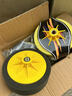北狼汽车美容抛光盘抛光轮进口打蜡海绵轮抛光机海绵球镜面还原打蜡盘 抛光球-黄色粗抛【进口海绵】 实拍图