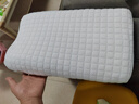 米小舒儿童枕头 TPE格子非凝胶透气网格无压睡眠颈椎枕宝宝可水洗 枕头 实拍图