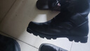 强人男靴 双密度作战靴 际华3515工装耐磨皮靴户外军迷训练靴子 黑 40 实拍图