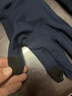 迪卡侬手套冬季加绒保暖骑行运动跑步防风可触屏全指套蓝色M-4564023 实拍图