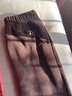 罗蒙（ROMON）妈妈装加绒裤女灯芯绒秋冬款加厚宽松大码高腰直筒长裤中老年女装 01咖啡色 加绒 2XL 建议110-125斤 实拍图