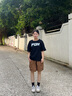 MMOPTOP户外男士工装短裤美式夏季冰丝宽松运动阔腿五分裤MF9907咖色M 实拍图