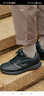 斯凯奇（Skechers）父亲节礼物|男鞋夏季商务休闲皮鞋流行正装鞋软底缓震舒皮鞋 黑色/BLK 43 实拍图