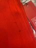 上海故事围巾女 男秋冬季仿羊绒大红色办公室披肩年会定制LOGO送礼围巾 大红 实拍图