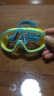 匹克连体耳塞儿童泳镜男女童大框高清防雾防水透明游泳眼镜装备蓝黄 晒单实拍图