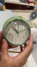 汉时（Hense）闹钟学生儿童专用起床神器高中生床头闹表懒人桌面小时钟HA08绿色 晒单实拍图