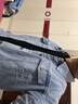 真维斯（JEANSWEST）夹克男士2025春夏季牛仔夹克痞帅潮工装翻领外套男蓝色L 实拍图