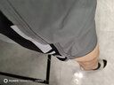 王后卫马拉松跑步短裤男健身速干三分裤紧身田径裤男训练体考运动裤内衬 B23039灰色 2XL【135-150斤】 实拍图