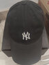 MLB旗舰官方男女帽子运动休闲鸭舌帽情侣遮阳帽软顶棒球帽新年礼物 纽约洋基队/炭灰色/77 均码 F 实拍图