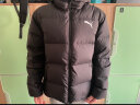 彪马（PUMA） 官方  羽绒服秋冬男子运动休闲连帽羽绒外套 DOWN JACKET 586929 黑色-01 M(175/96A) 实拍图