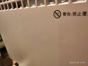奥克斯（AUX）取暖器家用暖风机节能对流电暖器速热风机浴室小太阳烤火炉客厅对流速热欧式快热炉 白色（WIFI款） 实拍图
