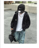 史努比（SNOOPY）儿童外套春季男童带帽拉链上衣休闲衣服 S插袖外套黑色165 晒单实拍图