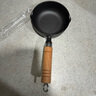 小幸福鑄鐵（KITCHEN LITTLE HAPPINESS KITCHEN）小幸福新款铸铁加深煎蛋锅泼油锅做蛋饺神器家用平底锅 13cm小油锅 单锅 13cm 实拍图
