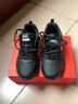 特步女鞋跑步鞋皮面防水运动鞋学生休闲鞋轻便简约户外旅游鞋子女款 【皮面防水】黑色 38 实拍图