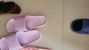 利达妮（TZLDN）老年人防滑拖鞋女士夏季居家用浴室室内洗澡家居孕妇用软底凉拖女 紫色 40-41 (适合39-40码) 实拍图
