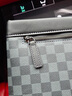 Cohnim kevin奢侈品男士手包手拿拉链男包手抓长钱包送老公男友七夕情人节礼物 【时尚百搭】c211格子黑【贺卡专用】 实拍图