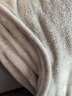 皮尔卡丹法兰绒毯子 超柔牛奶绒毛毯午睡空调毯毛巾被盖毯 灰色 200*230cm 实拍图