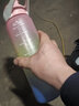 欧克特派运动水杯男士大容量Tritan塑料泡茶杯户外健身带刻度成人便携杯子 【PC材质 】渐变粉1000ml 实拍图
