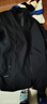 真维斯（JEANSWEST）春秋季外套男士2025新款春季薄款纯色立领宽松风衣休闲夹克上衣服 JK8302黑色【常规】 L 实拍图