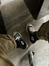 匡威（Converse）官方 宽版1970S经典帆布男女休闲运动鞋黑色162050C 常规鞋型/162050C 36.5 实拍图