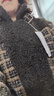 楚馨毛呢大衣女2025秋冬季装新款女装短款呢子女士韩版格子毛绒外套女 咖格 M (115-125斤) 实拍图