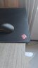 CHERRY樱桃 鼠标垫大号 办公桌垫 键盘垫 游戏鼠标垫 高密纤维顺滑鼠标垫 黑色细面 444*355*4mm 晒单实拍图