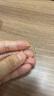 周六福黄18K金戒指女 彩金素圈戒指KH016027 11号 生日礼物 实拍图