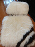 百冉皮毛一体冬季纯羊毛汽车坐垫长毛无靠背座垫真毛车垫单片方垫毛垫 前排一片+1个腰靠白色 其他车型留言车型(95%车型可用) 实拍图
