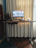 京东京造电动升降电脑桌 书桌 桌子学习桌  单电机1.4m胡桃木色 晒单实拍图