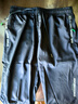 雅鹿冰丝七分裤男夏季男装男士运动速干短裤夏天宽松大码沙滩裤大裤衩 黑色 XL 【建议体重110-135斤】 实拍图