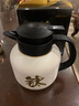 JRINKTEEA品牌纯钛焖茶壶高档保温壶茶水分离泡茶闷泡壶大容量钛壶养生茶具 (珍珠白+2小钛杯) 1300ml 实拍图