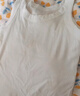 浪莎（LangSha）长款吊带背心女春季螺纹打底衫显瘦百搭外穿打底内搭 白色 L 实拍图