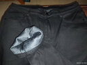 皮尔卡丹（pierre cardin）牛仔裤男冬季柔软舒适保暖加厚弹力直筒裤子男加绒黑色28码 实拍图