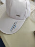 狐狸仙帽子男2024新款春夏季棒球帽遮阳防晒户外鸭舌帽男士运动跑步帽 白色 实拍图