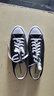匡威（Converse）官方All Star经典帆布男女低帮休闲运动鞋黑色101001 101001/黑色 45 实拍图